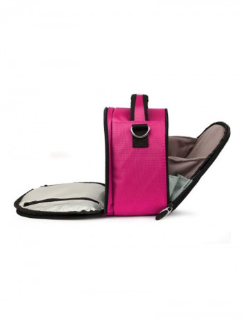 Protective Camera Bag For YI 4K Sports And Action Video Camera Pink/Black