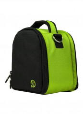 Protective Carrying Bag For Sony Camera Black/Green