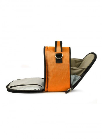 Protective Carrying Case For Canon PowerShot Camera Orange/Black