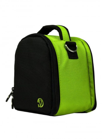 Protective Carrying Case For YI 4K Sports And Action Camera Green/Black