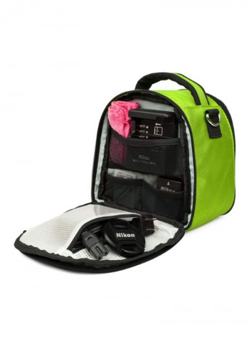 Protective Carrying Case For YI 4K Sports And Action Camera Green/Black