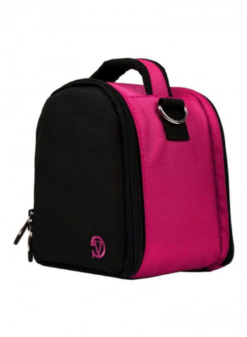 Protective Carrying Case For Nikon Camera Pink/Black