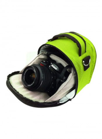 Protective Shoulder Bag For Canon PowerShot Green/Black