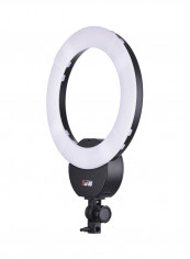 Fluorescent Video Ring Light Lamp FLC-55 16inch Black