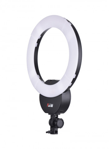 Fluorescent Video Ring Light Lamp FLC-55 16inch Black