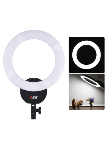 Fluorescent Video Ring Light Lamp FLC-55 16inch Black