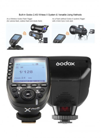 Xpro P Wireless Flash Trigger For Pentax K-1/645Z/K70/K50/Kp/K-S2/K-3Ii Black