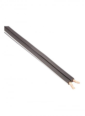 12 AWG Spool Speaker Cable With Rubber Jacket 300feet Black