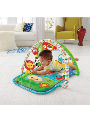 3-In-1 Early Learning Musical Activity Gym Play Mat CHP85 53x6x40cm