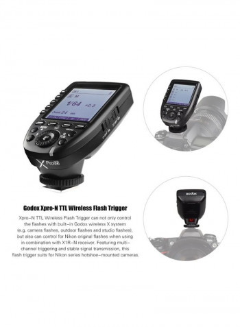 Xpro N Ttl Wireless Flash Trigger 9x5x5.8centimeter Black