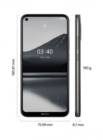 3.4 Dual SIM Grey 4GB RAM 64GB 4G LTE