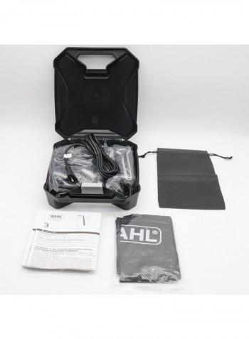 Elite Pro High Performance Haircutting Kit Black