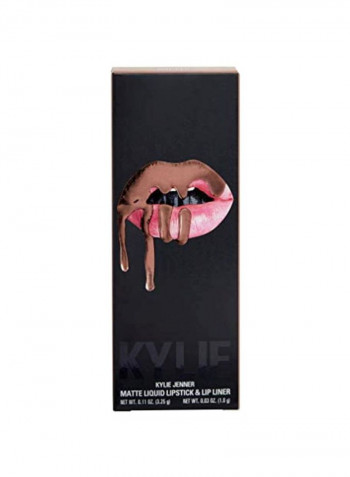 Liquid Lipstick And Liner Lip Kit Maliboo