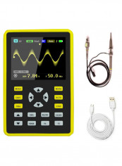 Portable Digital Mini Oscilloscope Black/Yellow/White