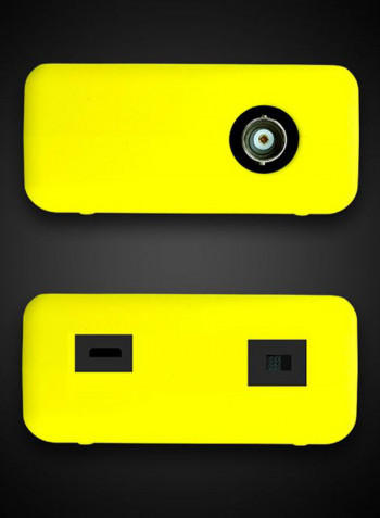Portable Digital Mini Oscilloscope Black/Yellow/White