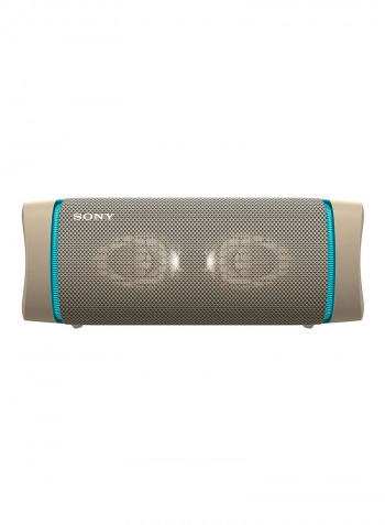 SRS-XB33 Extra Bass Wireless Portable Bluetooth Speaker Taupe