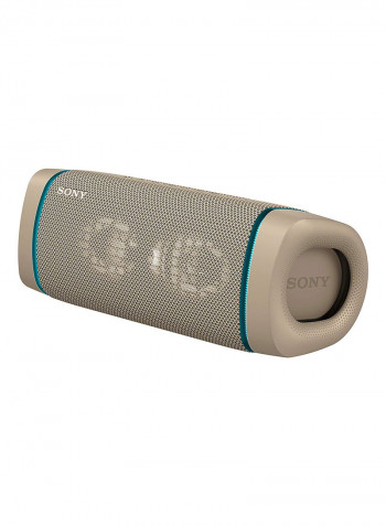 SRS-XB33 Extra Bass Wireless Portable Bluetooth Speaker Taupe