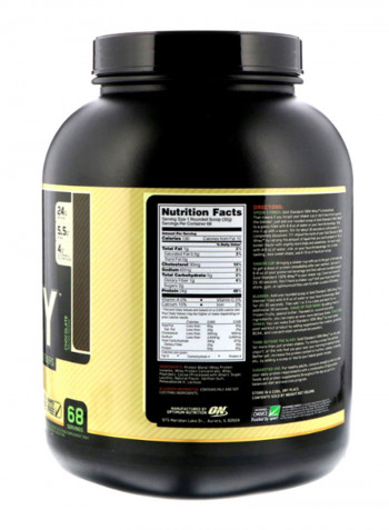 Gold Standard 100 Percent Whey Protein - Chocolate - 2.18 Kilogram