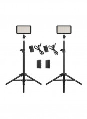 LED Dimmable Photography Light With Accessories White