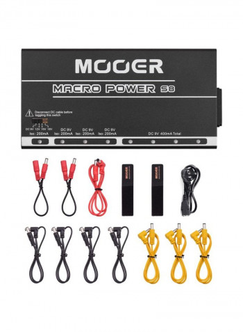 Macro Power S8 Professional Guitar Effect Power Supply Station