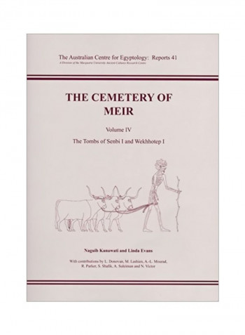 The Cemetery Of Meir - Volume IV: The Tombs Of Senbi I And Wekhhotep I Paperback