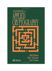 Handbook of Applied Cryptography Paperback