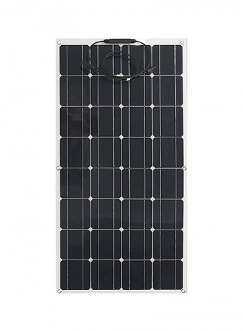 High Efficient Solar Panel With Connector Black