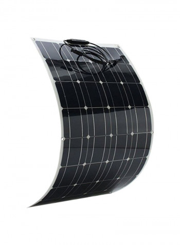 High Efficient Solar Panel With Connector Black