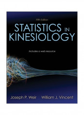 Statistics In Kinesiology Paperback English by Joseph P. Weir
