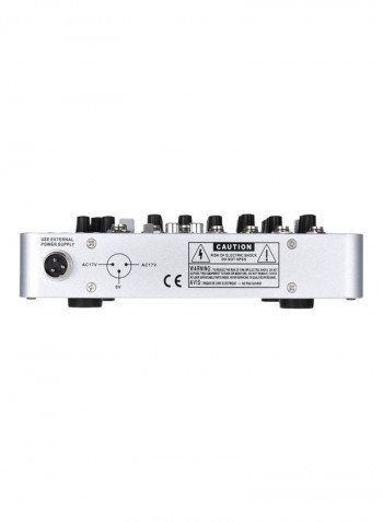 Professional 4-Channel Mic Line Audio Mixer With 3-Band EQ