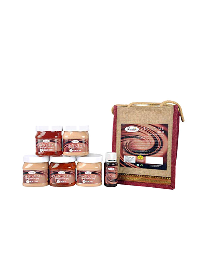 Pack Of 5 Chocolate Skin Nourishing Facial Kit 2530g