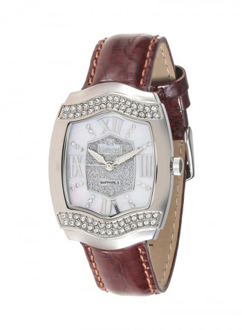 Women's Leather Analog Watch GLS134WPWO