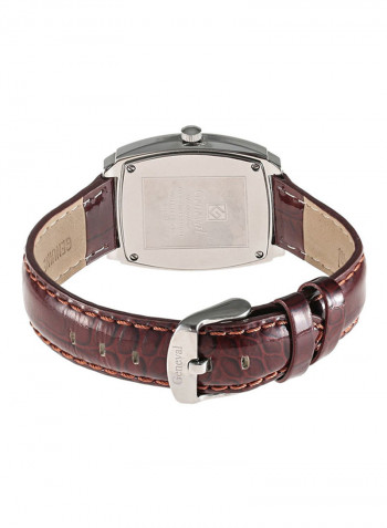 Women's Leather Analog Watch GLS134WPWO