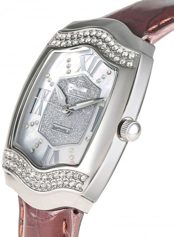 Women's Leather Analog Watch GLS134WPWO