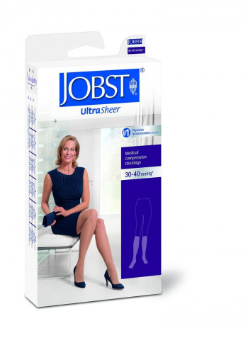 Medical Compression Knee High Closed Toe Stocking