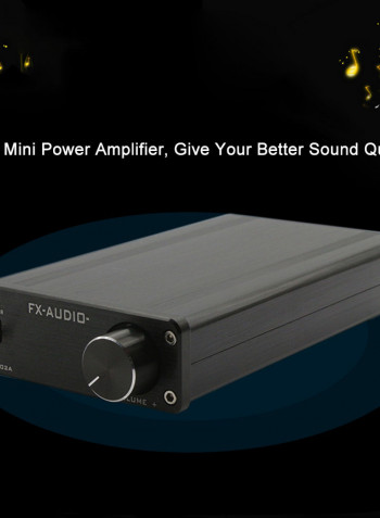 1002A Portable Hifi Mini Power Amplifier V6069EU_P black