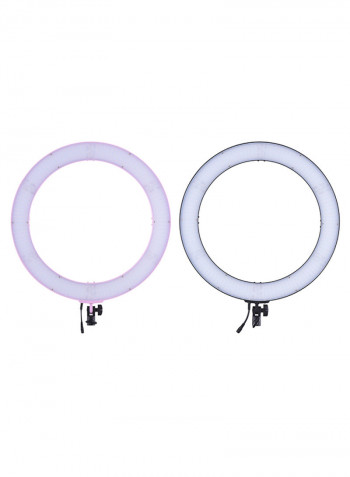 Digital Ring Video Light 19inch Black/White