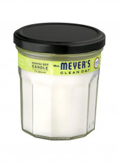 6-Piece Scented Candle - Lemon Verbena White/Black 7.2ounce