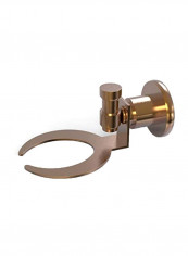 Washington Square Collection Wall Mounted Soap Dish Brown 4x3.5x5inch