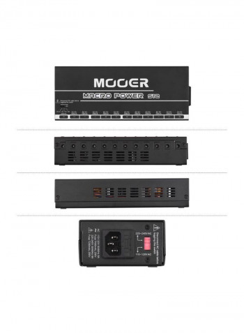 Macro Power S12 Power Supply Station With Accessories