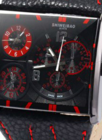 Men's Chronograph Quartz Rectangle Watch 2063