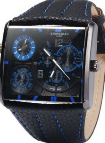 Men's Multi Function Square Chronograph Watch 2064