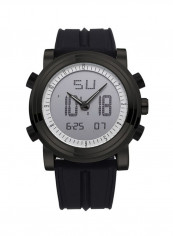 Men's Waterproof Silicone Multifunctional Analog/Digital Watch NNSB03704558