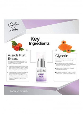 Vitamin C Face Cream 7.5g