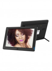 LED Digital Photo Frame With Remote Control Black