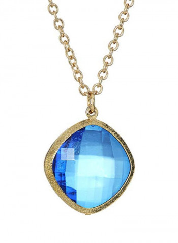 Gold-Tone Pendant Necklace