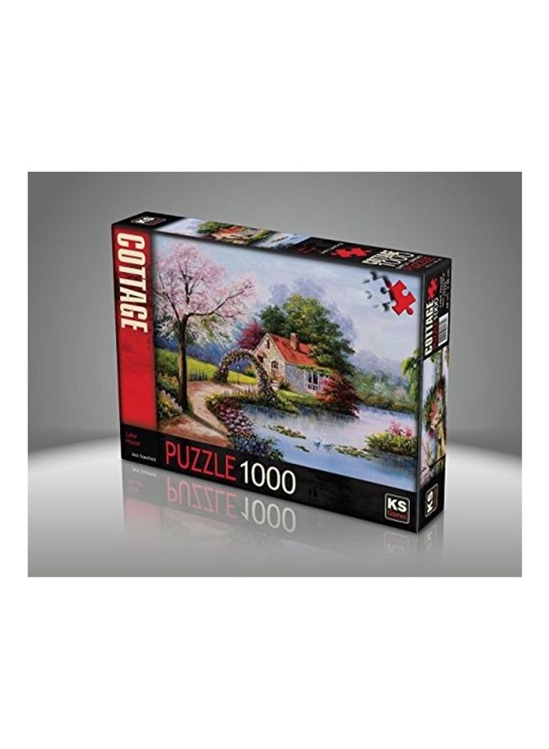 1000-Piece Lake House Puzzle Set