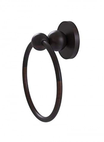Bronze Bolero Collection Towel Ring Black