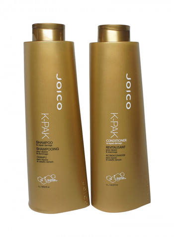 2-Piece K-Pak Shampoo And Conditioner Set 33.8ounce
