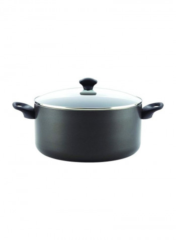 Non-Stick Aluminum Casserole Dish Black 16.9x12.2x8.8inch